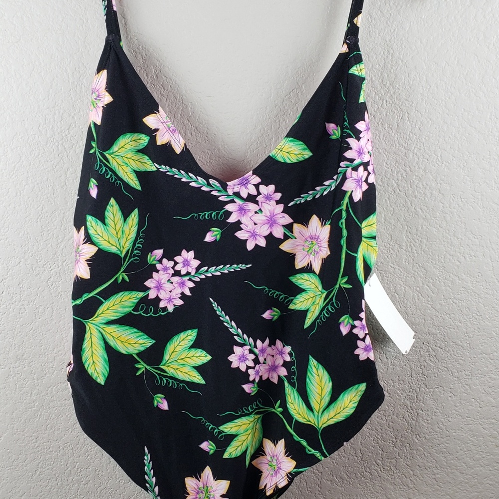 TOPSHOP | NWT Tropical One Piece Swim Suit Size 12